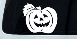 Jack O Lantern Halloween Car or Truck Window Decal Sticker