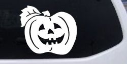 Jack O Lantern Halloween Car or Truck Window Decal Sticker