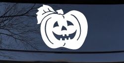 Jack O Lantern Halloween Car or Truck Window Decal Sticker