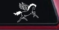 Pegasus Horse Car or Truck Window Decal Sticker