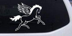Pegasus Horse Car or Truck Window Decal Sticker