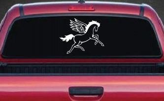 Pegasus Horse Car or Truck Window Decal Sticker