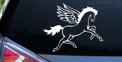 Pegasus Horse Car or Truck Window Decal Sticker