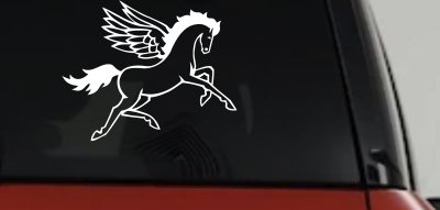 Pegasus Horse Decal for Car Truck Window Vinyl Sticker