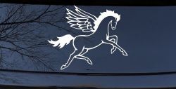 Pegasus Horse Car or Truck Window Decal Sticker