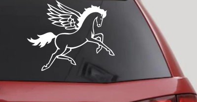 Pegasus Horse Decal for Car Truck Window Vinyl Sticker