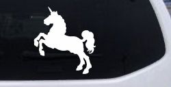 Unicorn Prancing Car or Truck Window Decal Sticker