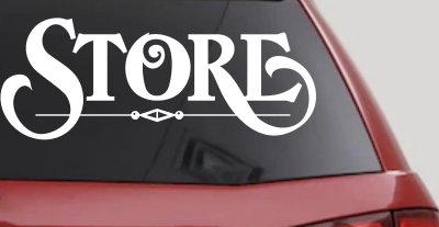 Custom Vinyl Decals Storefront Business Car Truck Window Lettering Signs
