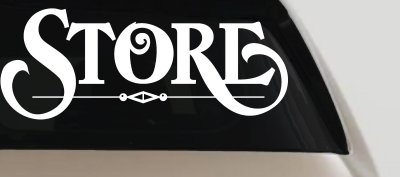 Custom Vinyl Decals Storefront Business Car Truck Window Lettering Signs