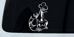 Chicken Business Window Lettering Sign Car or Truck Window Decal Sticker