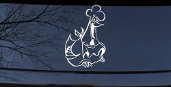 Chicken Business Window Lettering Sign Car or Truck Window Decal Sticker