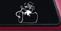 Bomb Dynamite Technician Business Car or Truck Window Decal Sticker