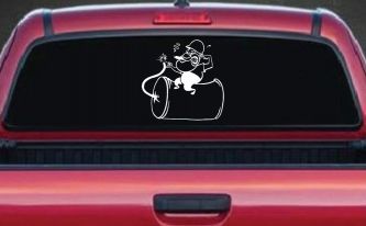 Bomb Dynamite Technician Business Car or Truck Window Decal Sticker