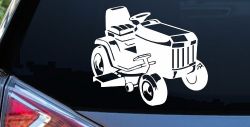 Lawn Mower Lawn Care Landscaping  Business Window Lettering Sign Car or Truck Window Decal Sticker