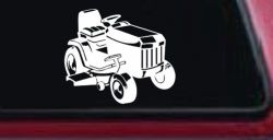 Lawn Mower Lawn Care Landscaping  Business Window Lettering Sign Car or Truck Window Decal Sticker