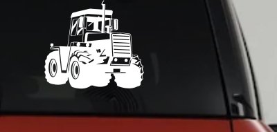 Logging Skidder Business Car or Truck Window Vinyl Decal Sticker