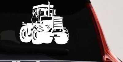 Logging Skidder Business Car or Truck Window Vinyl Decal Sticker