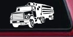Logging Truck Business Car or Truck Window Decal Sticker