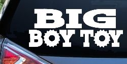 Big Boy Toy Off Road Car or Truck Window Decal Sticker