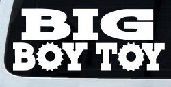 Big Boy Toy Off Road Car or Truck Window Decal Sticker