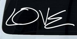 Love Car or Truck Window Decal Sticker