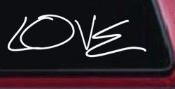 Love Car or Truck Window Decal Sticker
