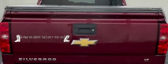 Im From The Country Car or Truck Window Vinyl Decal Sticker (White)