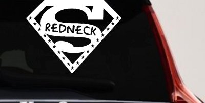 Super Redneck Country Car or Truck Window Vinyl Decal Sticker