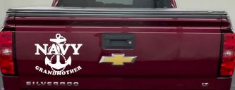 Navy Grandmother Military Car or Truck Window Vinyl Decal Sticker