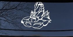Mean Scorpion Car or Truck Window Decal Sticker