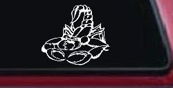 Mean Scorpion Car or Truck Window Decal Sticker