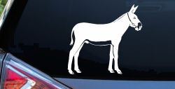 Donkey Jackass Mule Car or Truck Window Decal Sticker