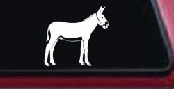 Donkey Jackass Mule Car or Truck Window Decal Sticker