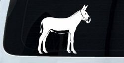 Donkey Jackass Mule Car or Truck Window Decal Sticker