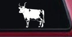 Cow Bull Car or Truck Window Decal Sticker