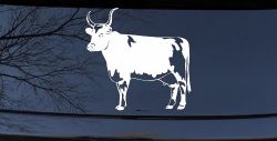 Cow Bull Car or Truck Window Decal Sticker