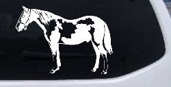 Paint Horse Car or Truck Window Decal Sticker