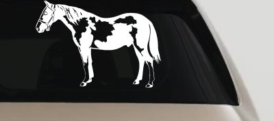 Paint Horse Car or Truck Window Vinyl Decal Sticker