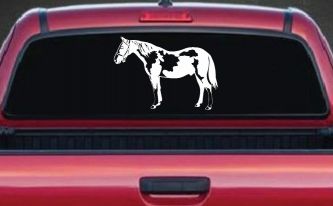 Paint Horse Car or Truck Window Decal Sticker