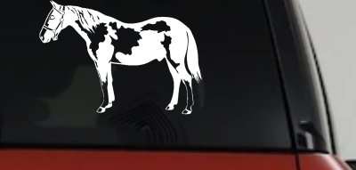 Paint Horse Car or Truck Window Vinyl Decal Sticker