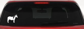 Shelton Pony Car or Truck Window Decal Sticker (White)