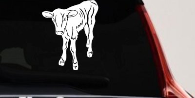 Baby Calf Car or Truck Window Vinyl Decal Sticker