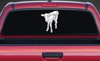 Baby Calf Car or Truck Window Decal Sticker