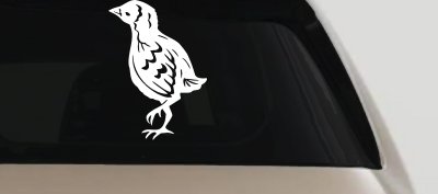 Baby Chick Car or Truck Window Vinyl Decal Sticker
