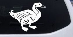 Solid Duck Car or Truck Window Decal Sticker