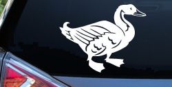 Solid Duck Car or Truck Window Decal Sticker