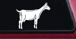 Solid Goat Car or Truck Window Decal Sticker