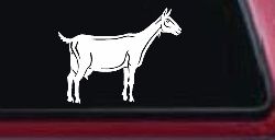 Solid Goat Car or Truck Window Decal Sticker