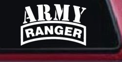Army Ranger Military Car or Truck Window Decal Sticker