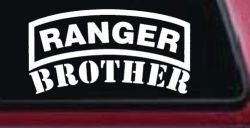 Ranger Brother Military Car or Truck Window Decal Sticker